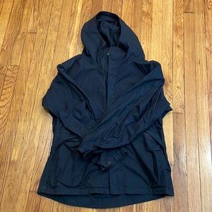 Black Uniqlo windbreaker
